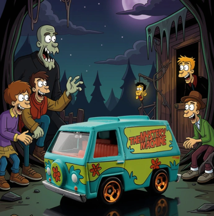 Hot Wheels Mystery Machine