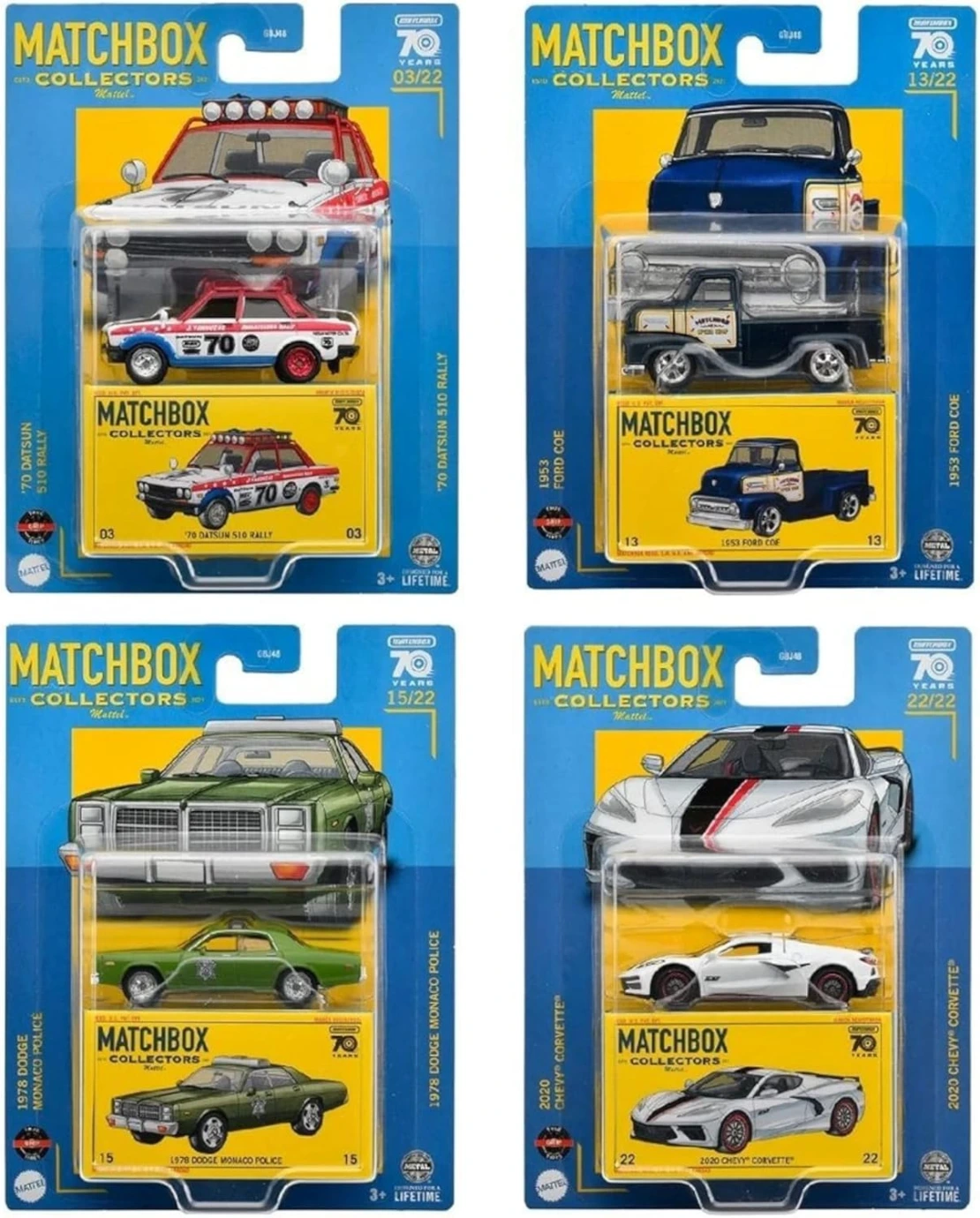 Pack matchbox premium