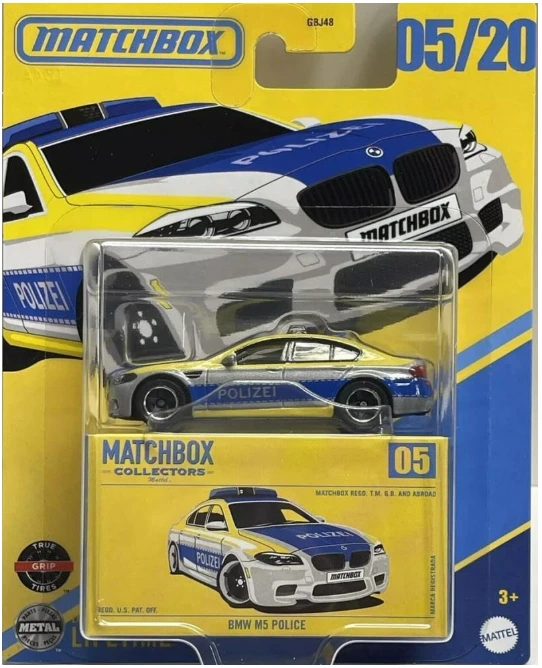 BMW M5 Polícia Matchbox